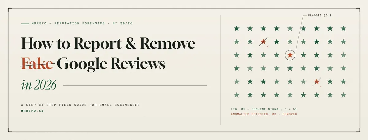 How to Remove Fake Google Reviews in 2026 (Step-by-Step)